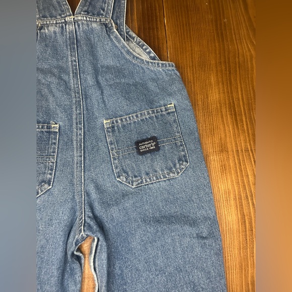 Carter's Blue Overalls with Red Truck Embroidery - Picture 5 of 5